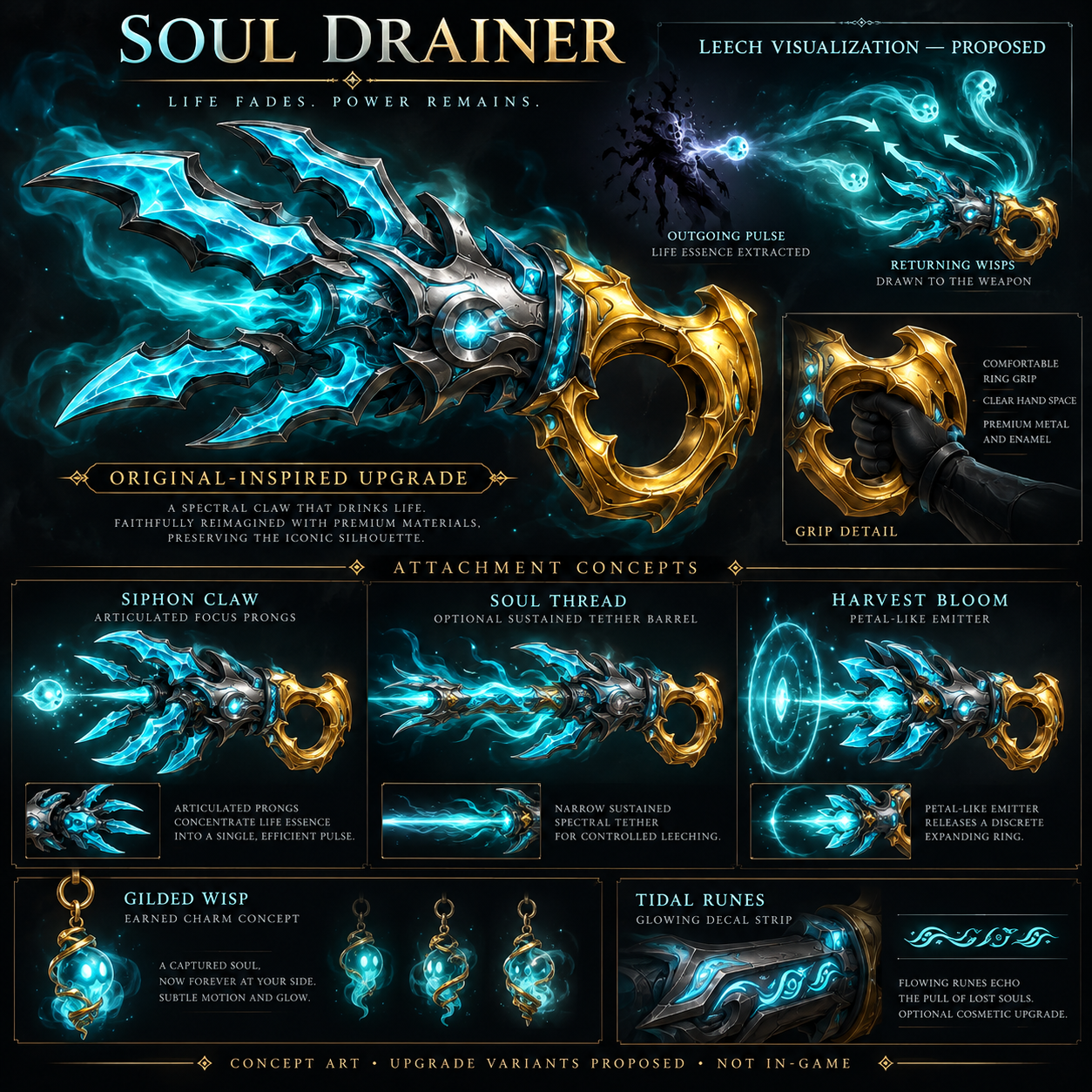 Original Soul Drainer premium concept