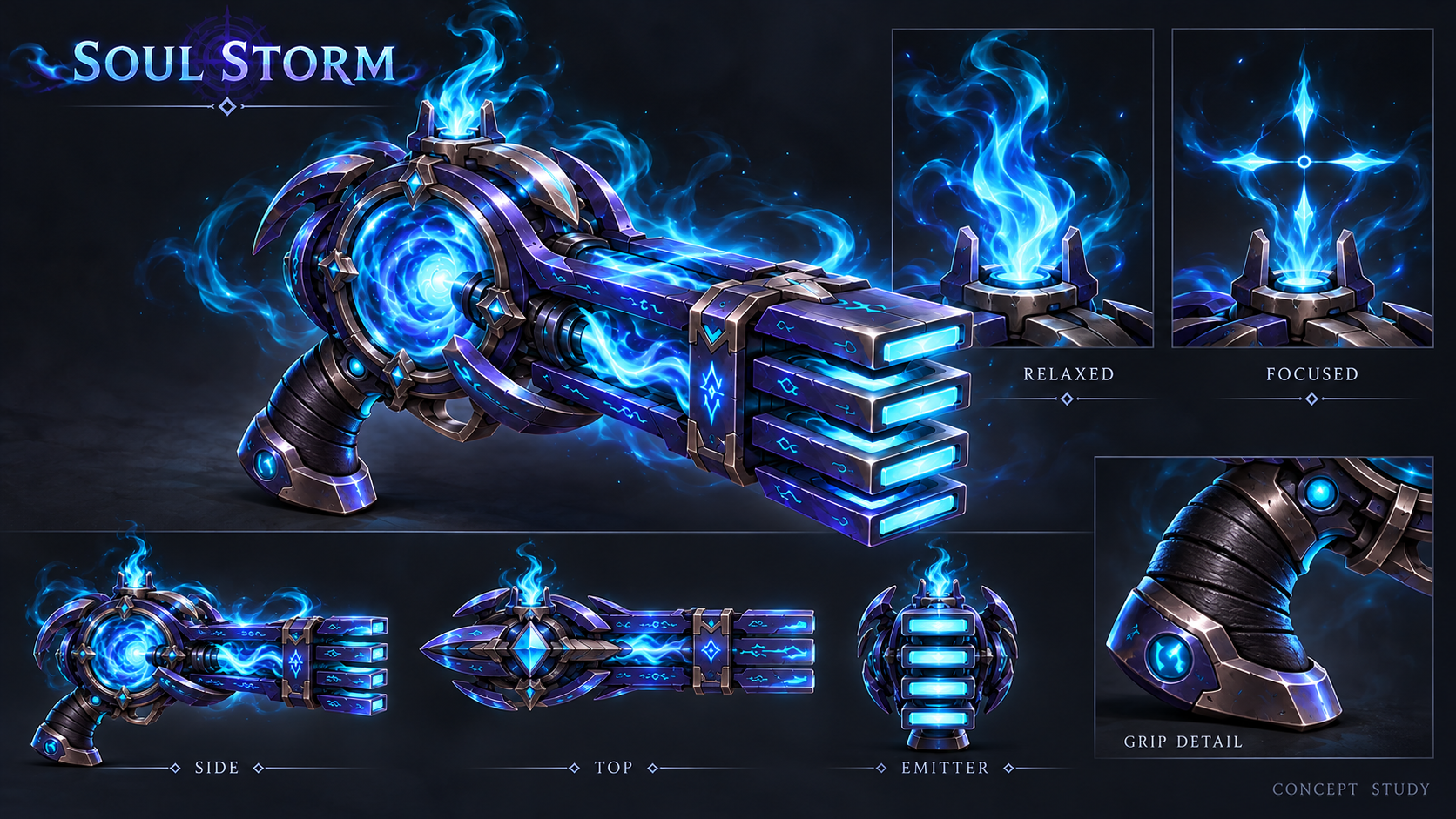 Soul Storm selected concept candidate, not an in-game screenshot