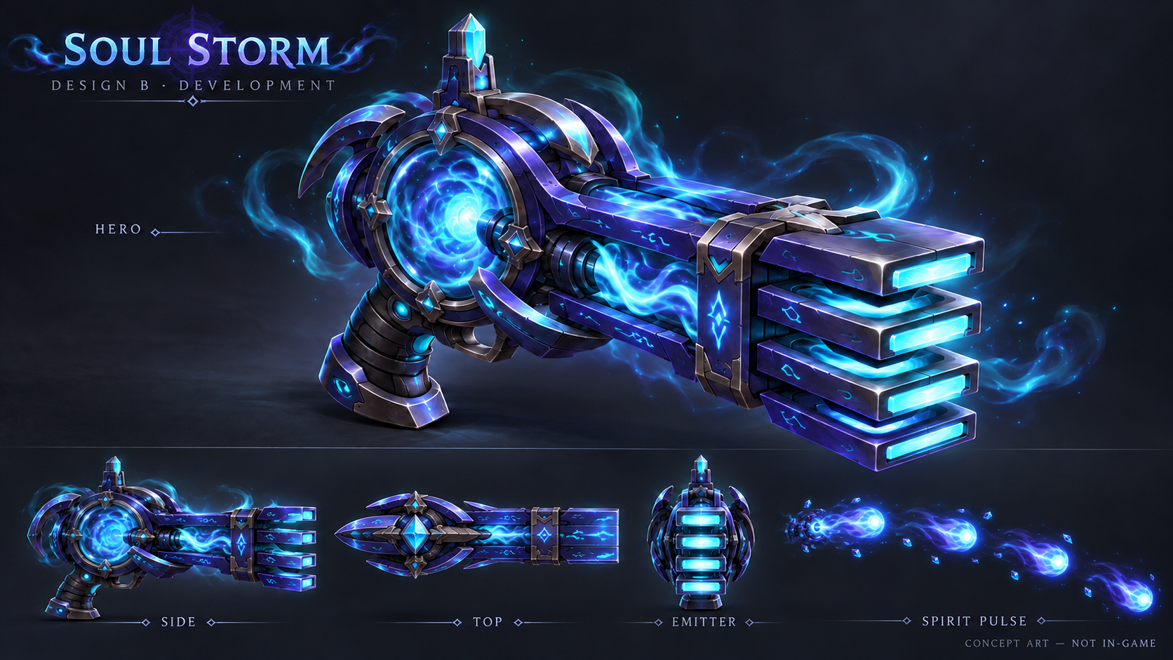 Soul Storm B development concept