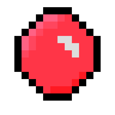 Actual released balloon projectile texture, enlarged