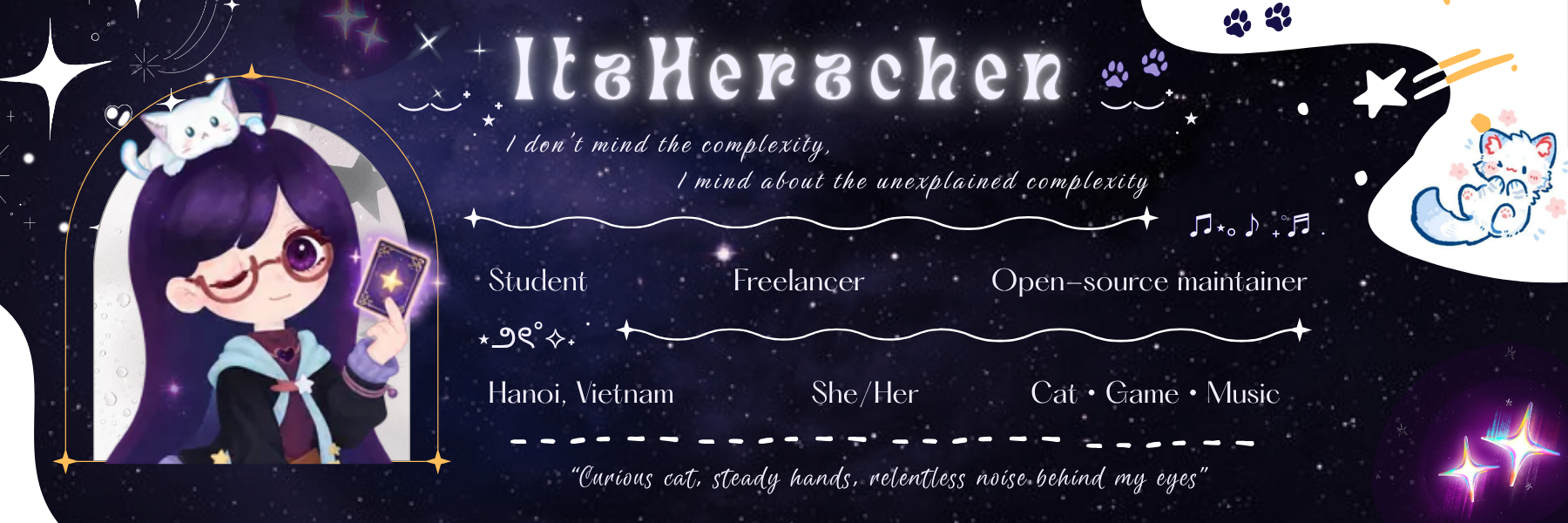 ItzHerzchen - I don't mind the complexity, I mind about the unexplained complexity.