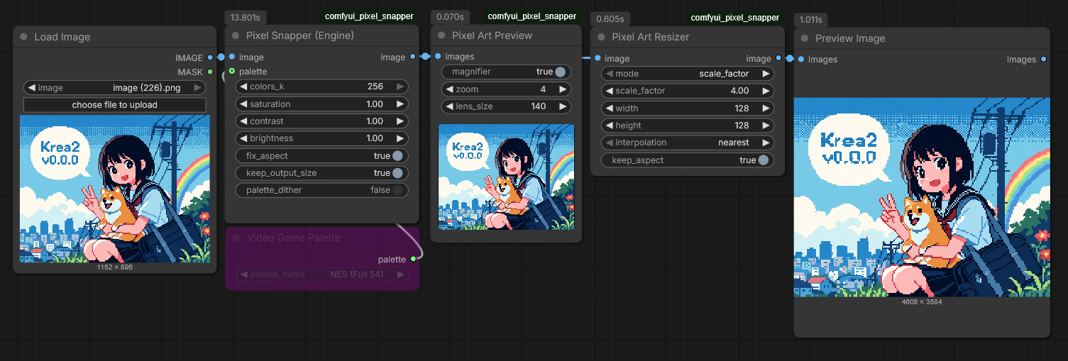 Workflow preview