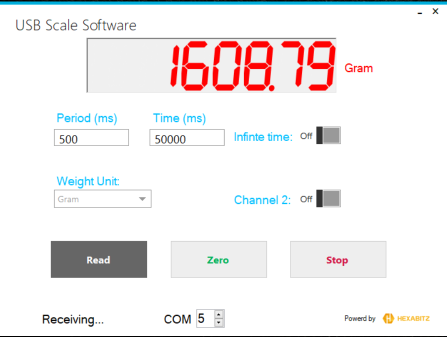 Usb Scale Software GitHub - HexabitzPlatform/USB-Scale-Software: Communication between ...