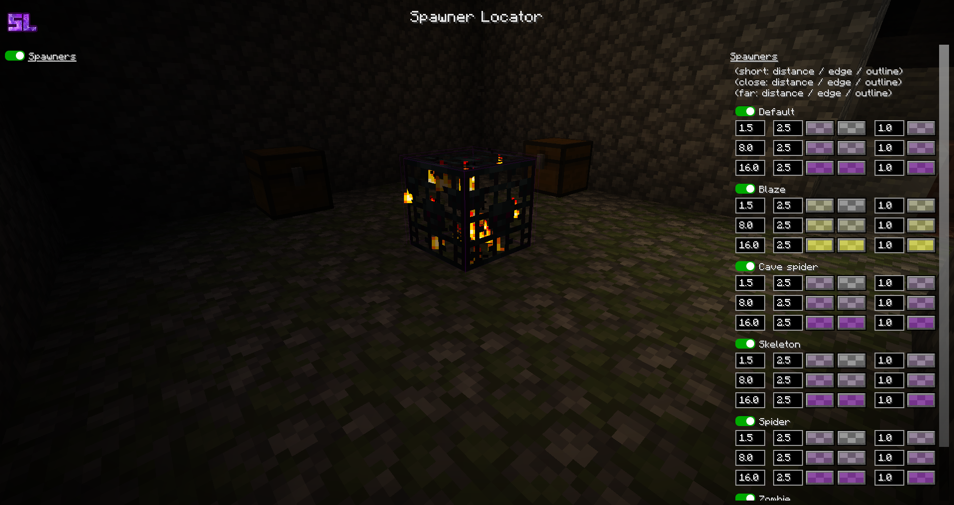 Spawner Locator Mods Minecraft Curseforge