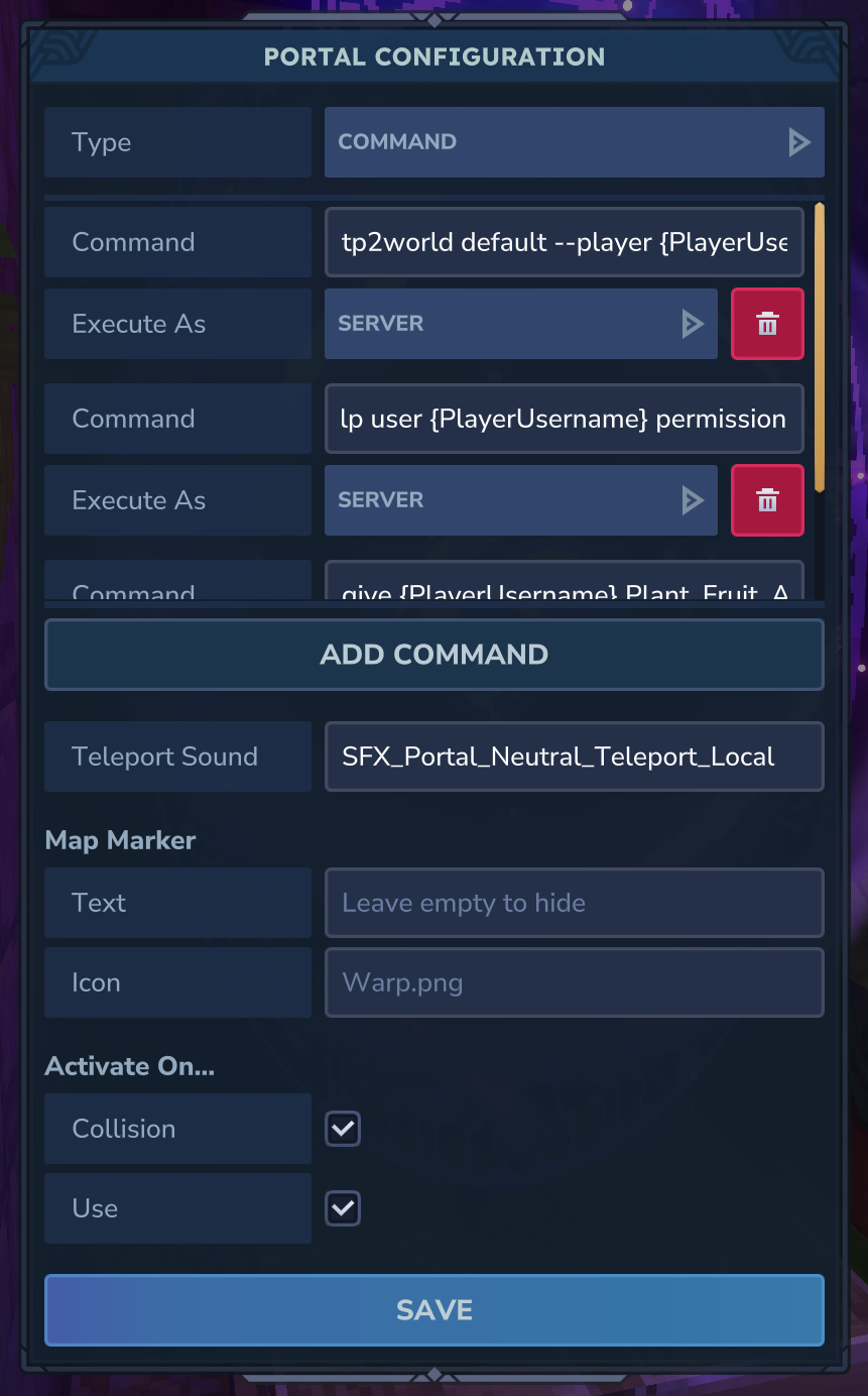 Portal Configuration UI