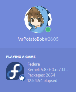 Fedora with xfce