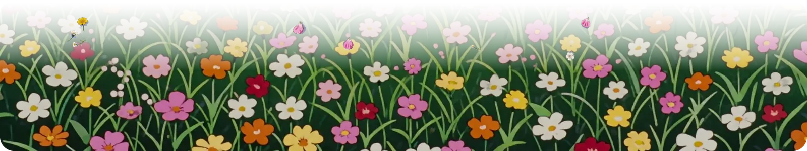 A painted meadow of wildflowers