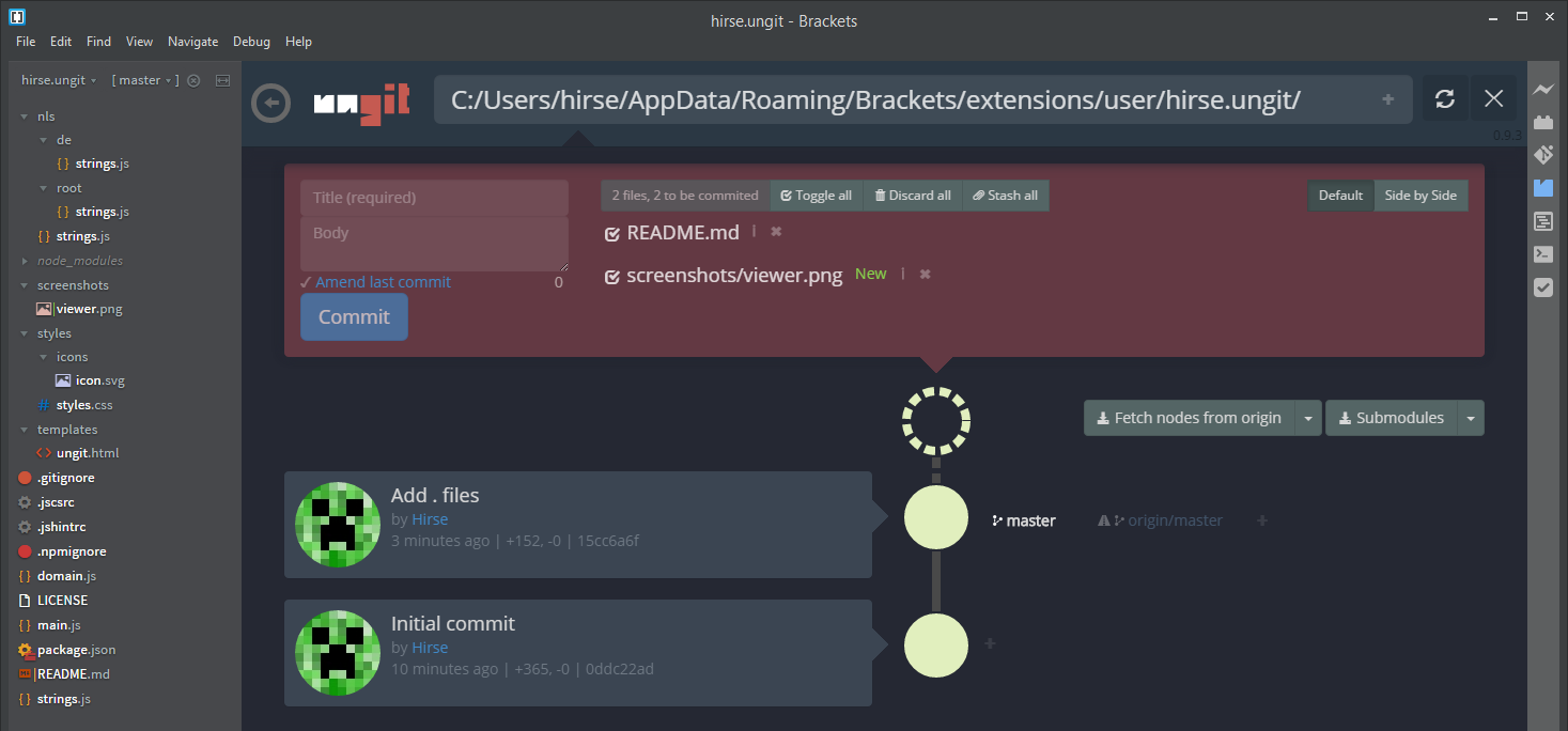 atom-brackets Screenshot