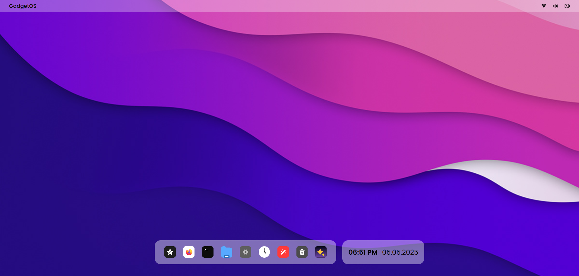GadgetOS Desktop