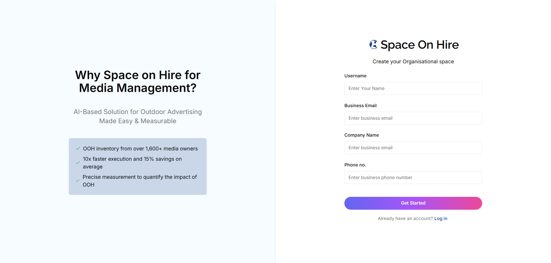 Auth Page