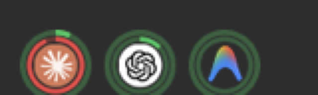 Menu-bar ring badges