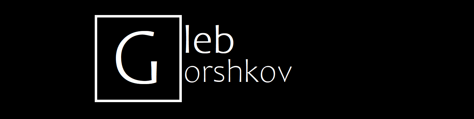 HlebHarshkou2002 (Gleb Gorshkov) · GitHub