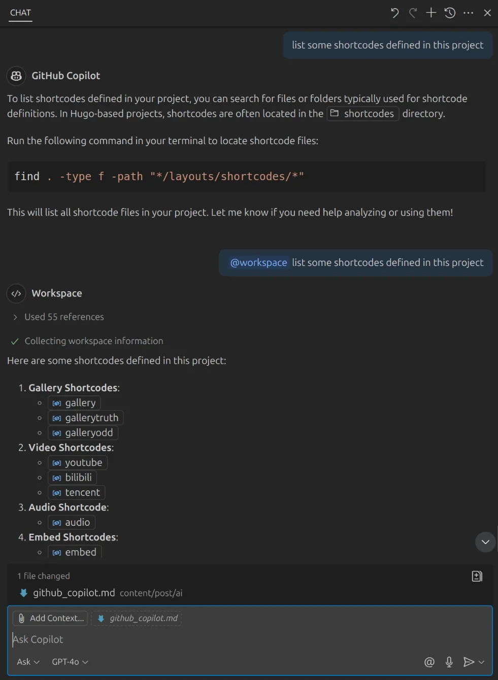 mention workspace