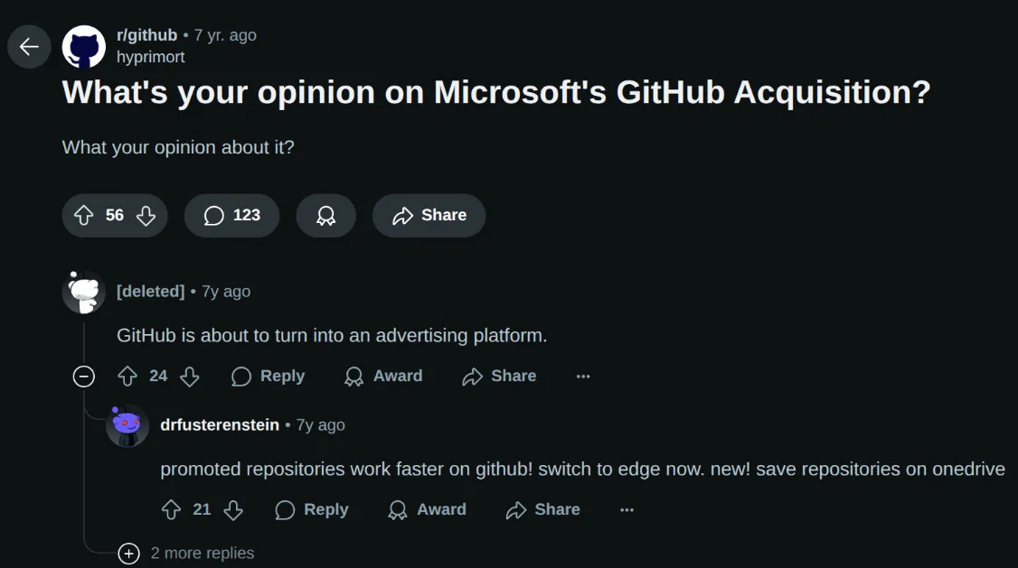 reddit on msgithub