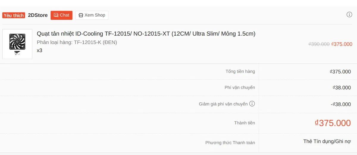 ID-Cooling TF-12015-K