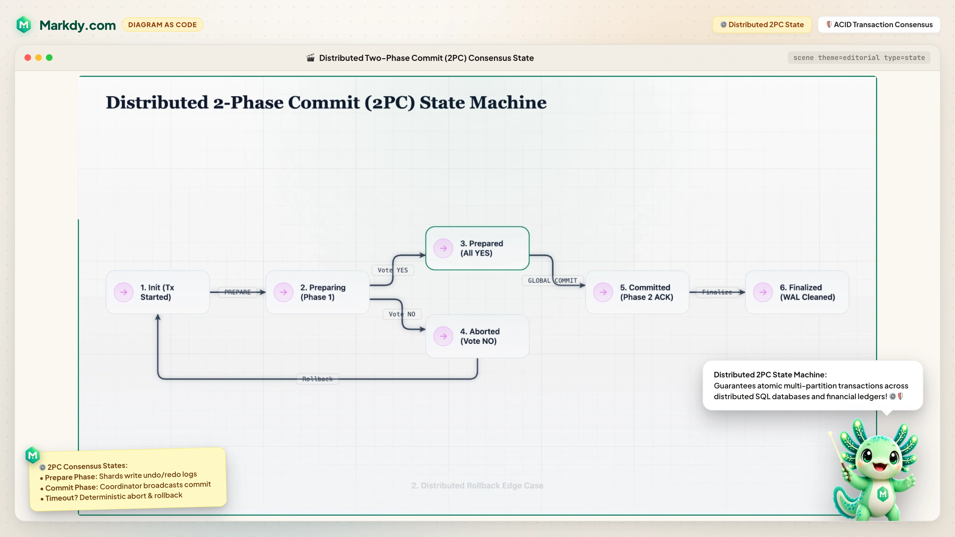 Distributed 2PC Consensus State
