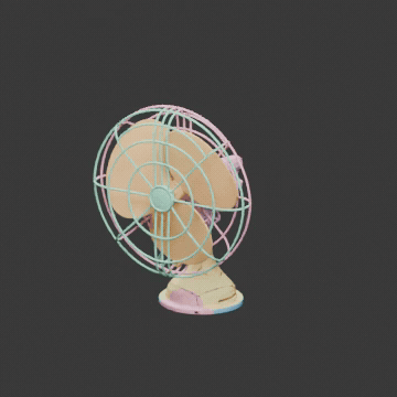 Local code splits the fan into seven parts