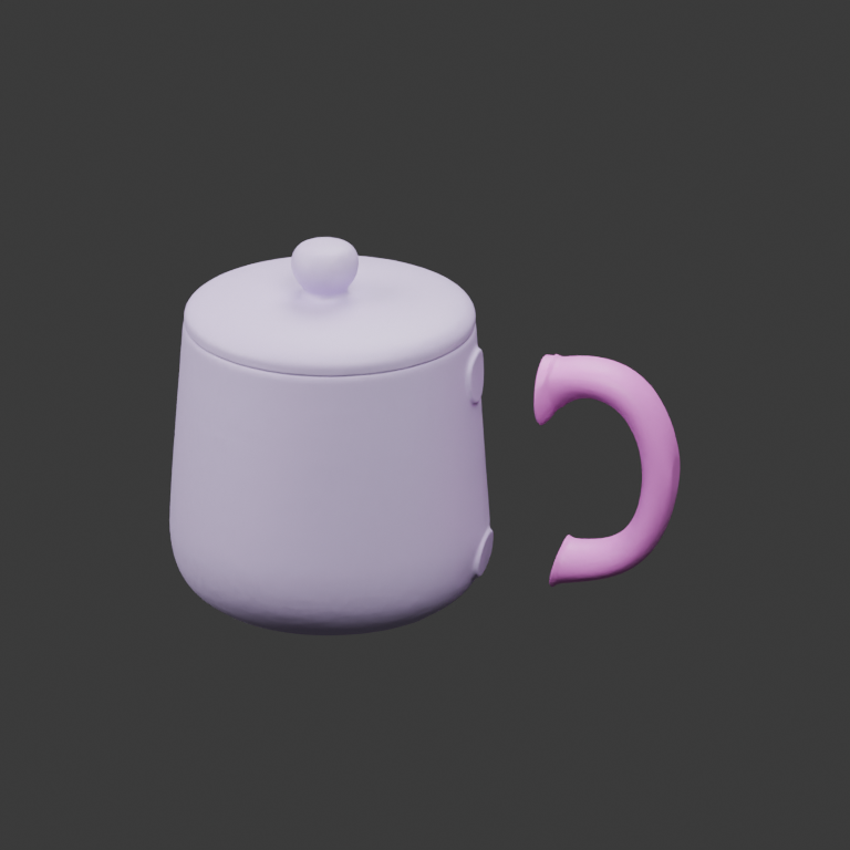 Hunyuan Part separates the cup handle