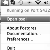 PostgreSQL on Mac