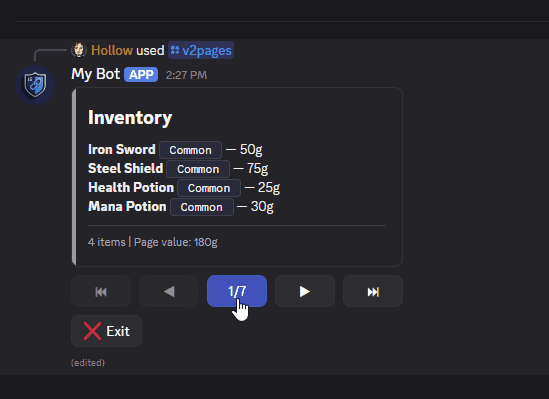 Pagination