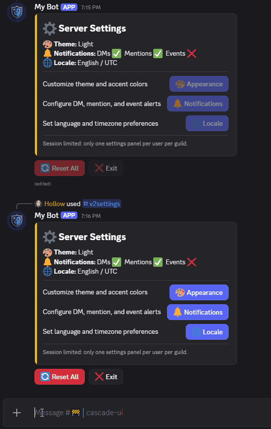 V2 Instance Limiting