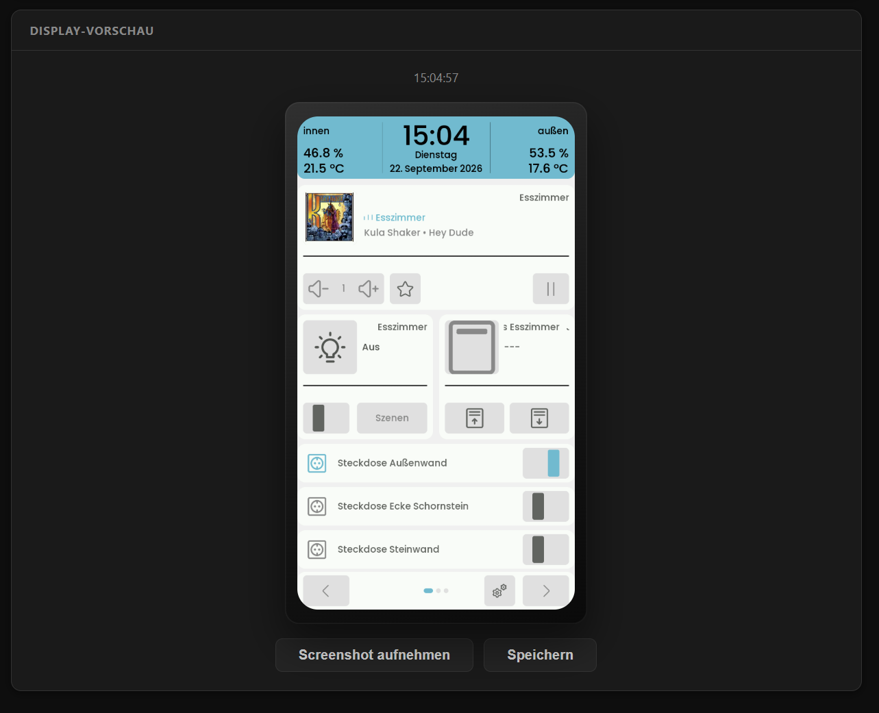 Live-Display-Vorschau