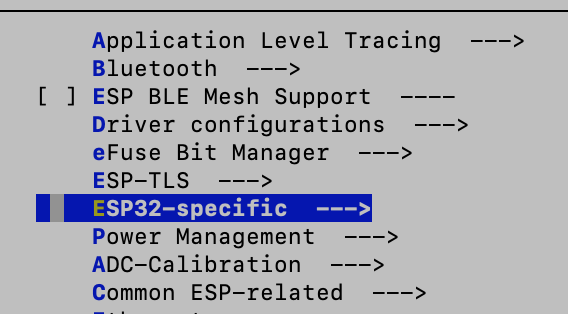 esp32-specific