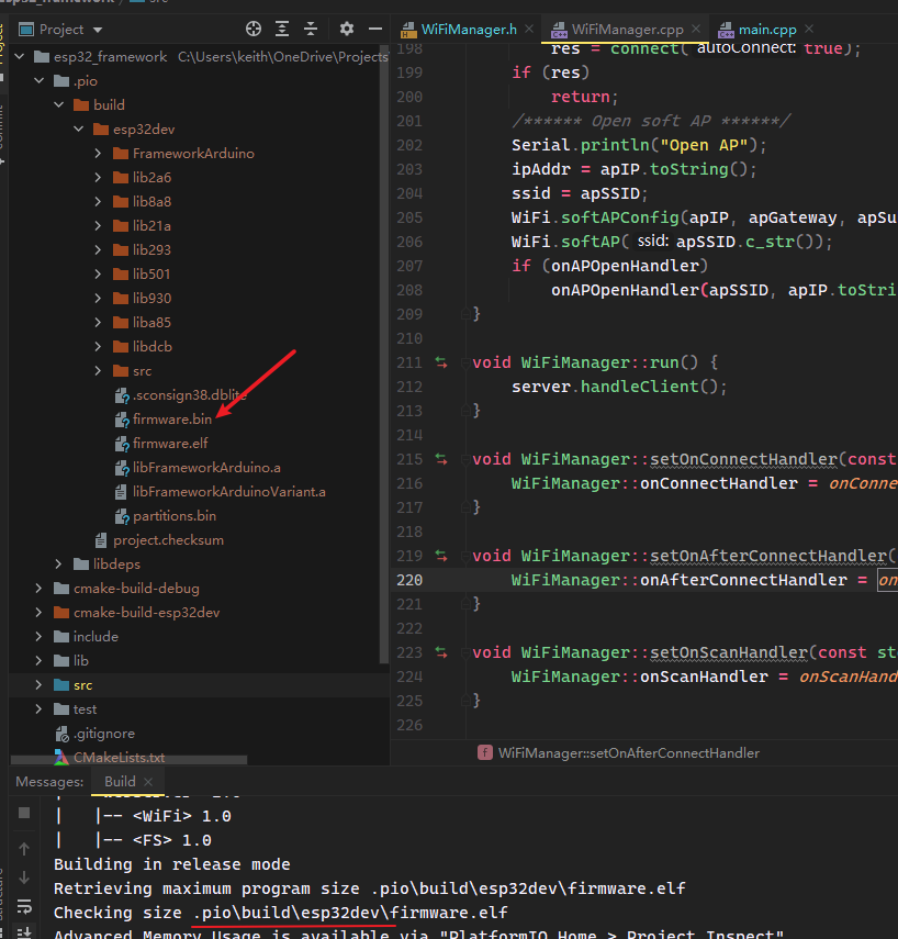 GitHub - hongding0211/WiFiManager-ESP32: WiFi manager for esp32 using ...