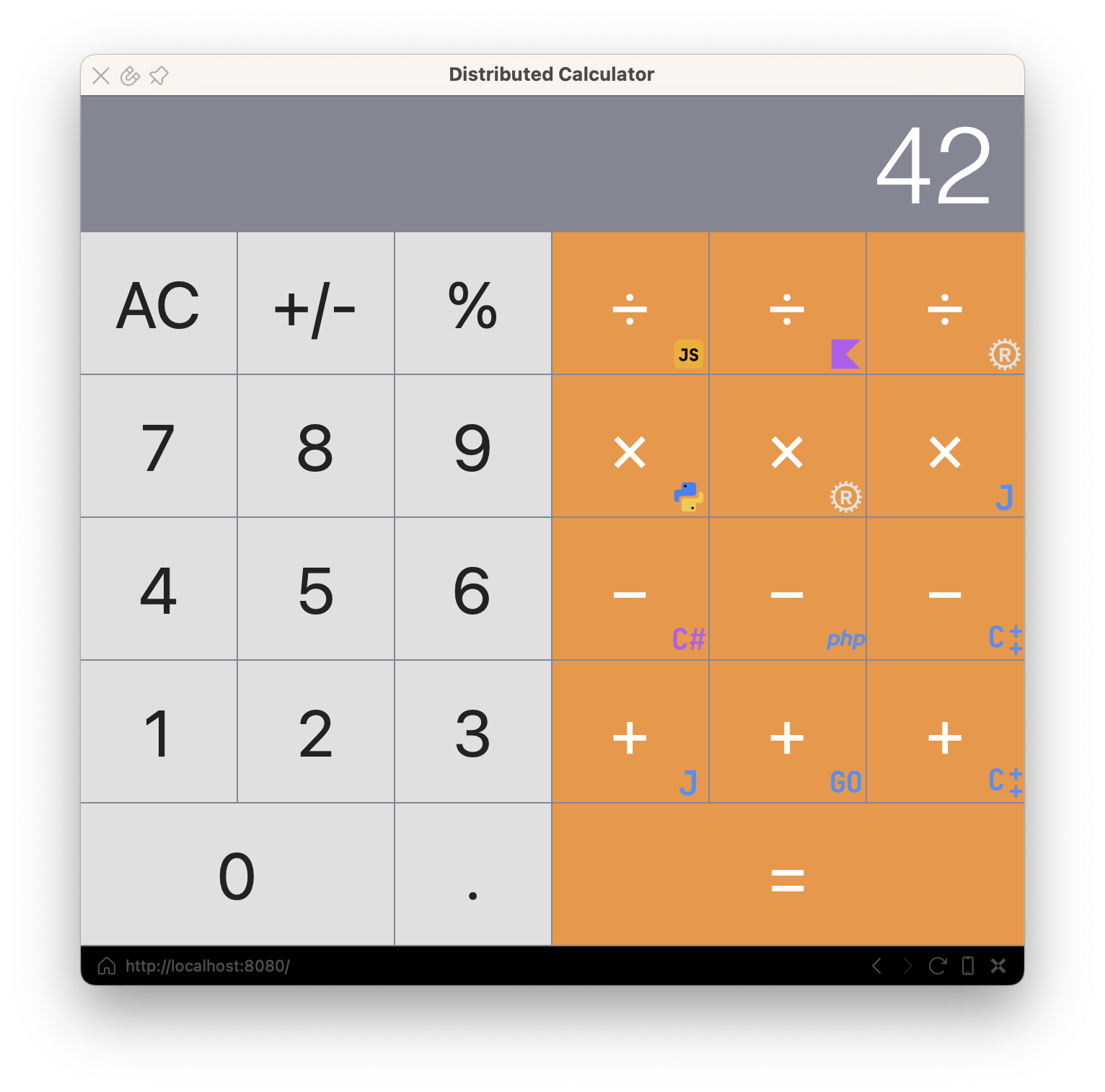 Calculator Screenshot