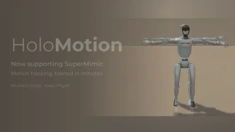 Simulation · PPO / SuperMimic, two backends