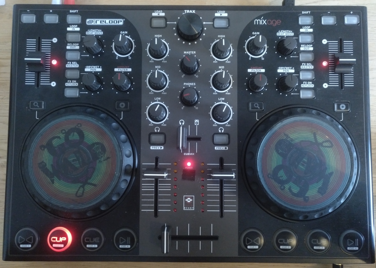 Reloop Mixage IE DJ controller