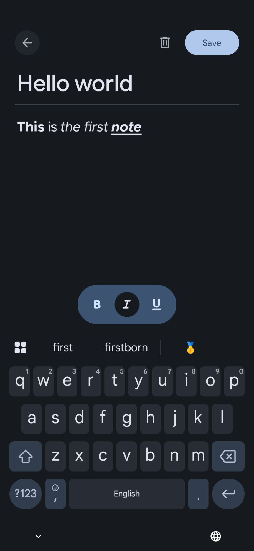Screenshot 2 of Nouto — opens full size