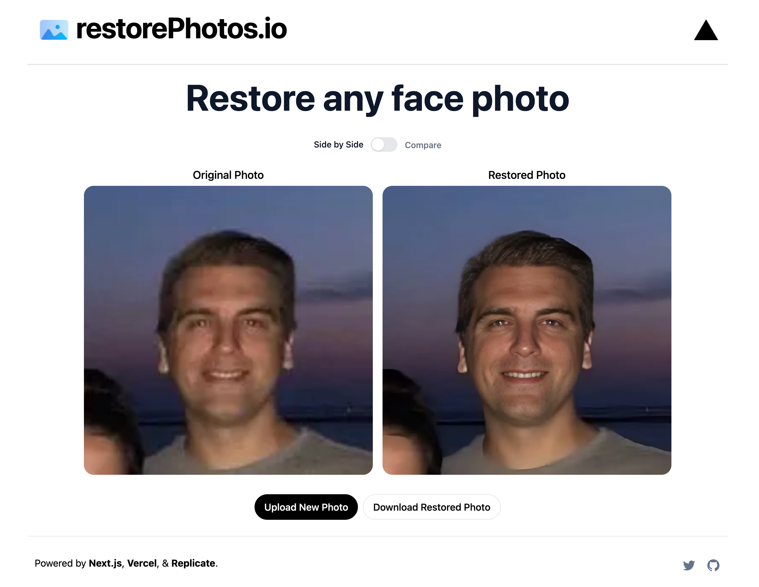 Face Photo Restorer