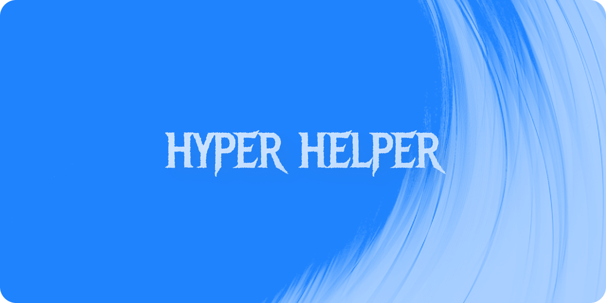 Hyper Helper