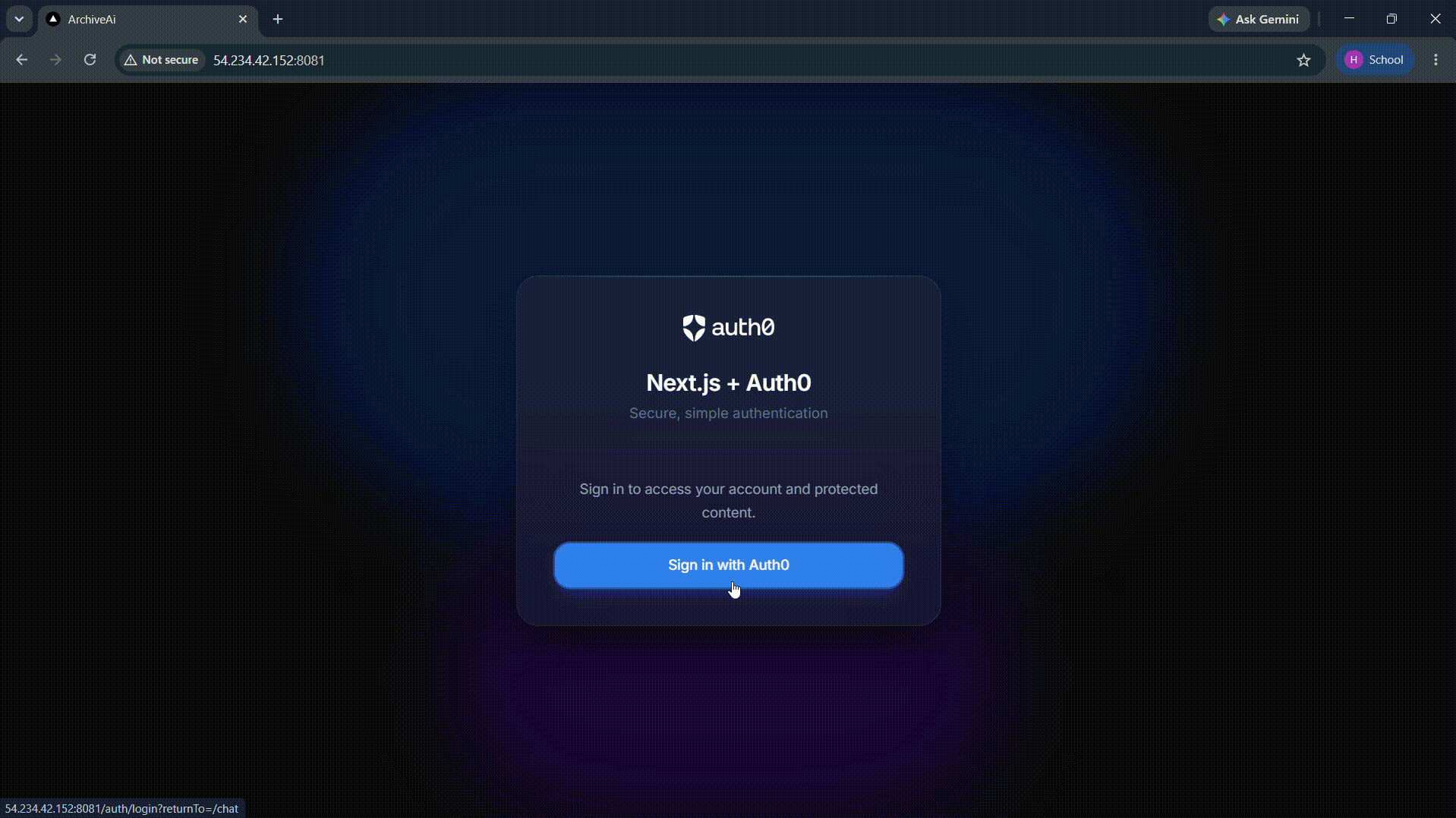Project Demo