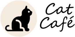 Cat café logo