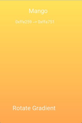 Mango gradient mesh background