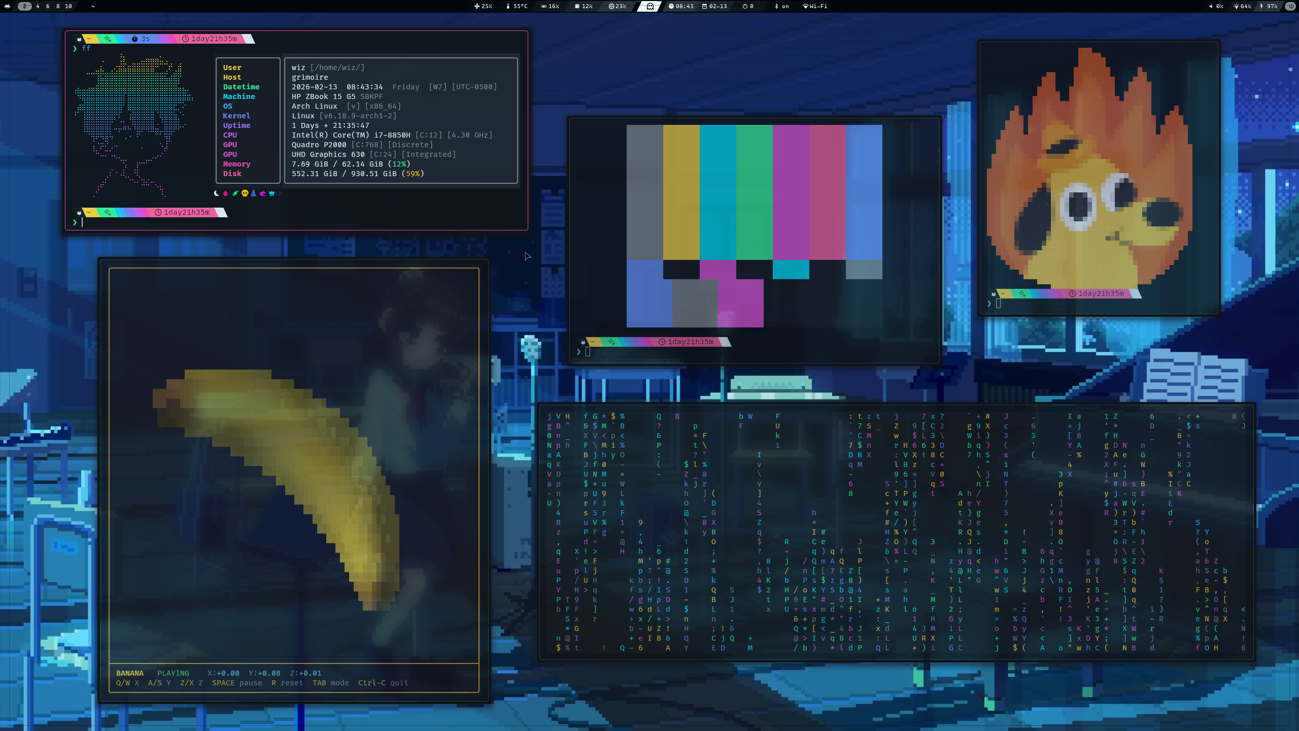 Cyberpunk theme