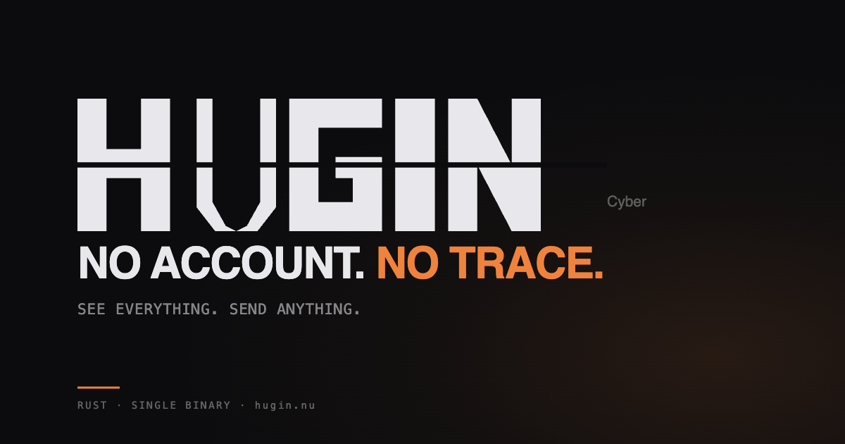 Hugin — a power tool for web security testing