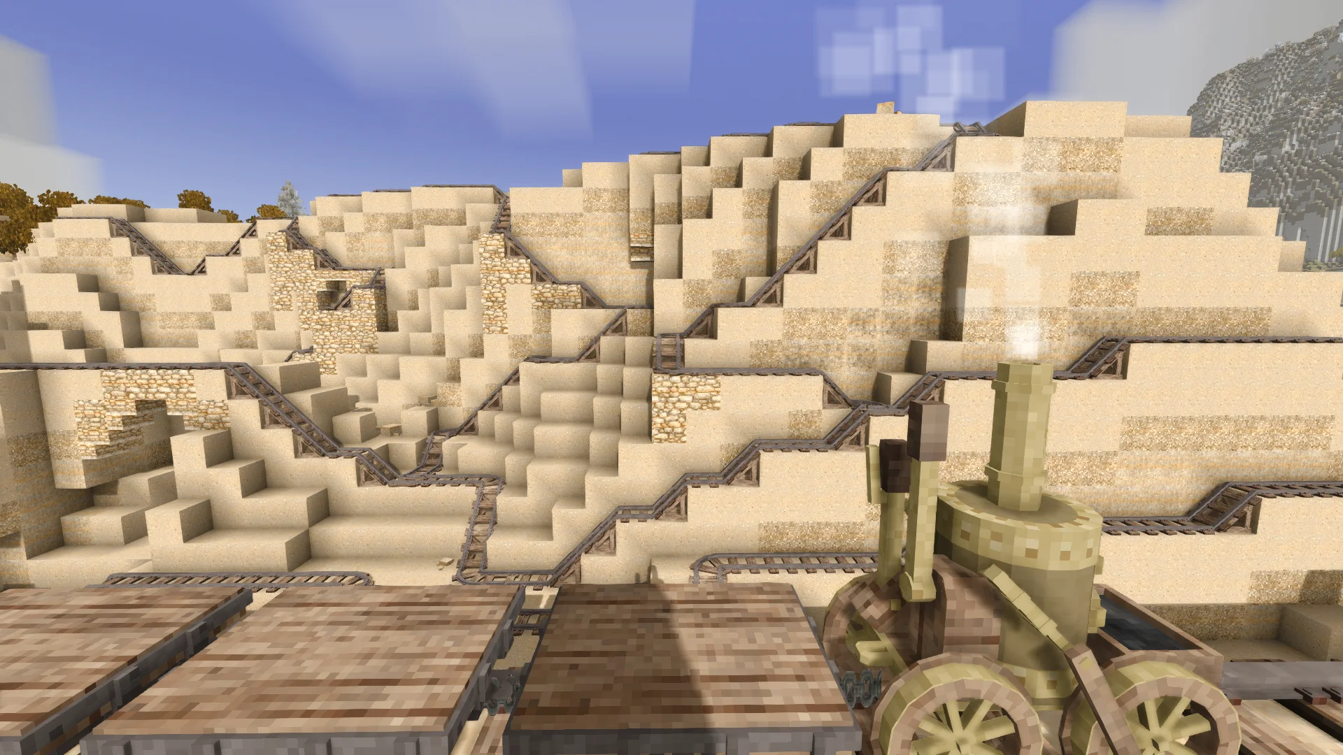 Wagonways Can Climb Mountainsides