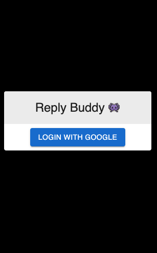 Reply Buddy Popup