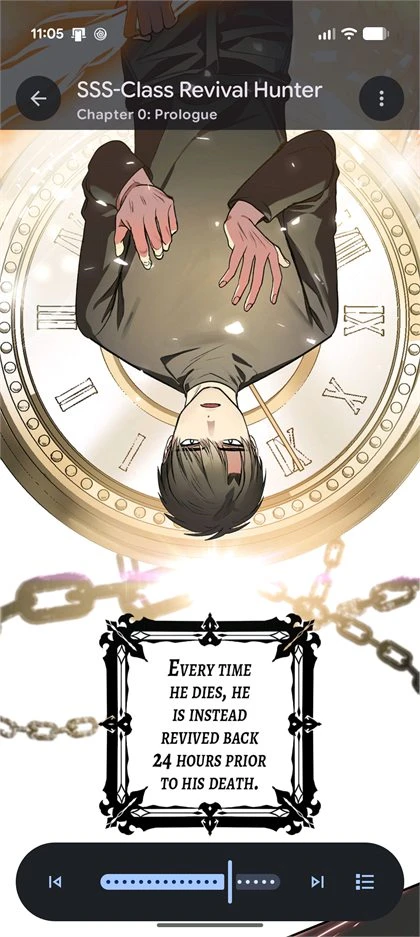 DropSauce manga reading screen