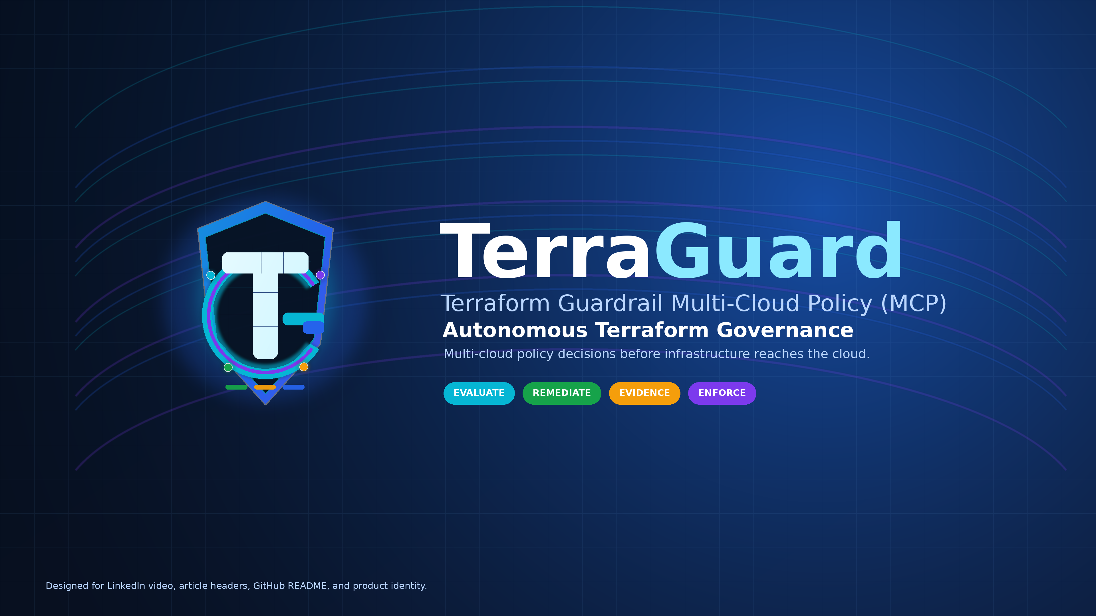 TerraGuard v5.0 Autonomous Terraform Governance brand banner