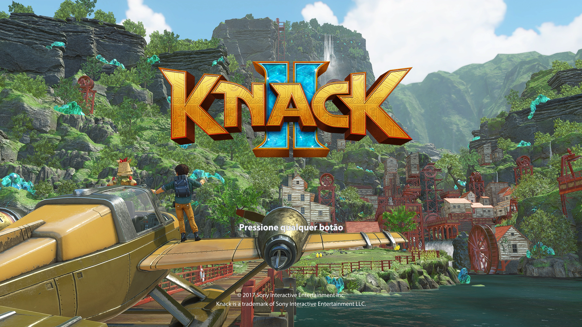 Captura de Knack II rodando no PC 2