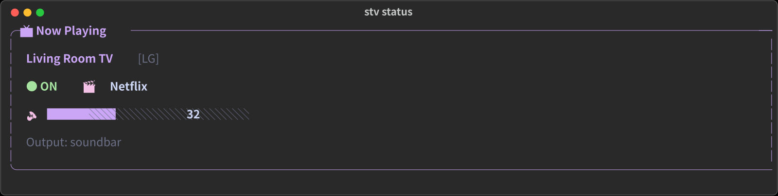 stv status