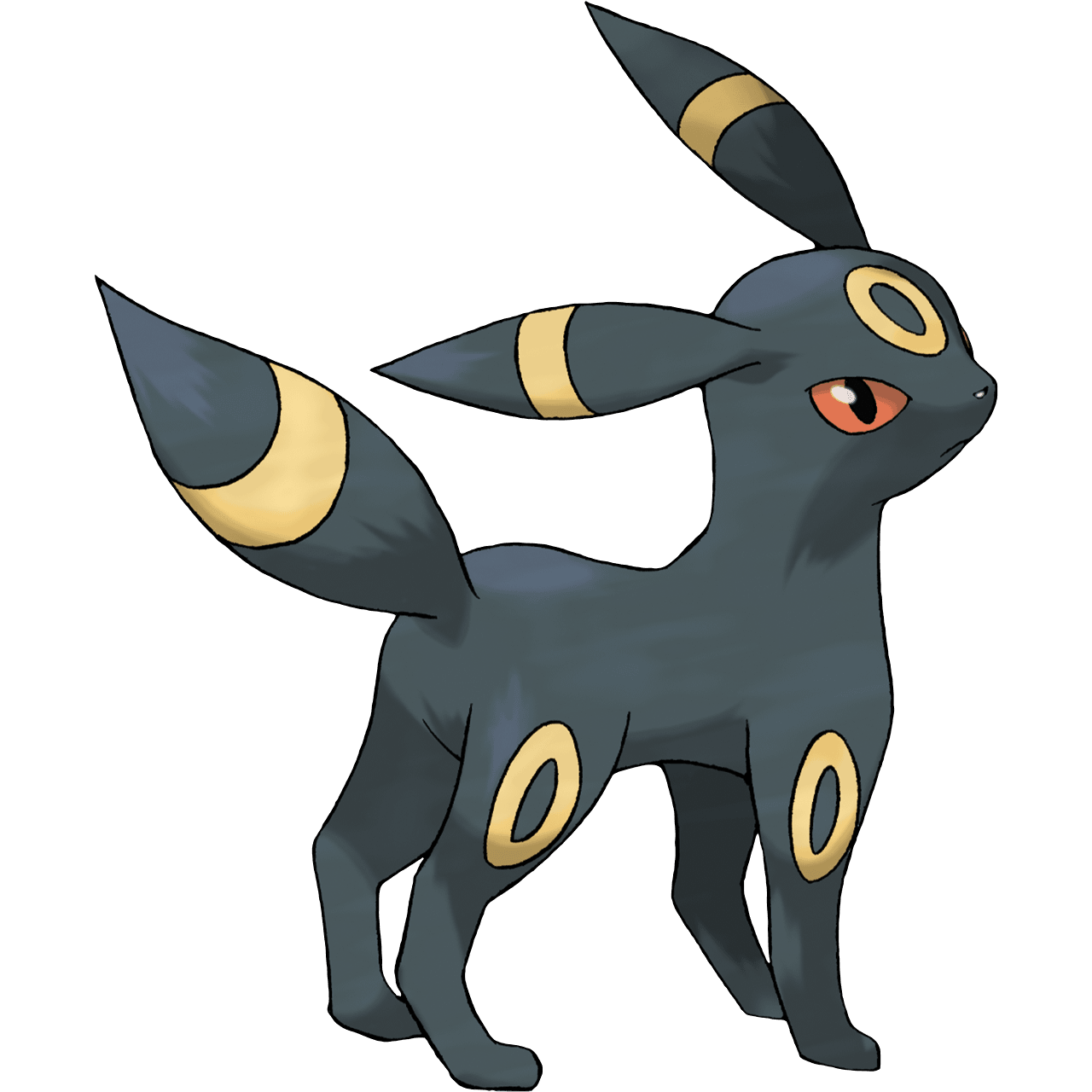 Umbreon Pokémon character artwork