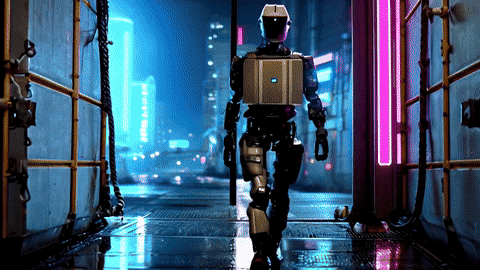 Sci-fi mecha