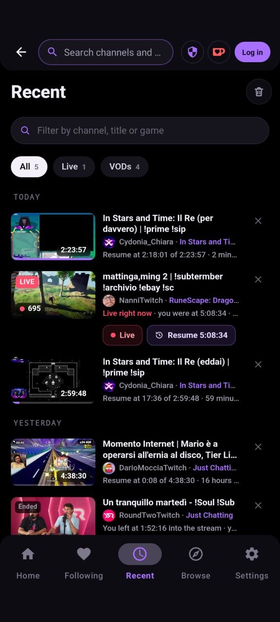 Twitch Retold Mobile 2