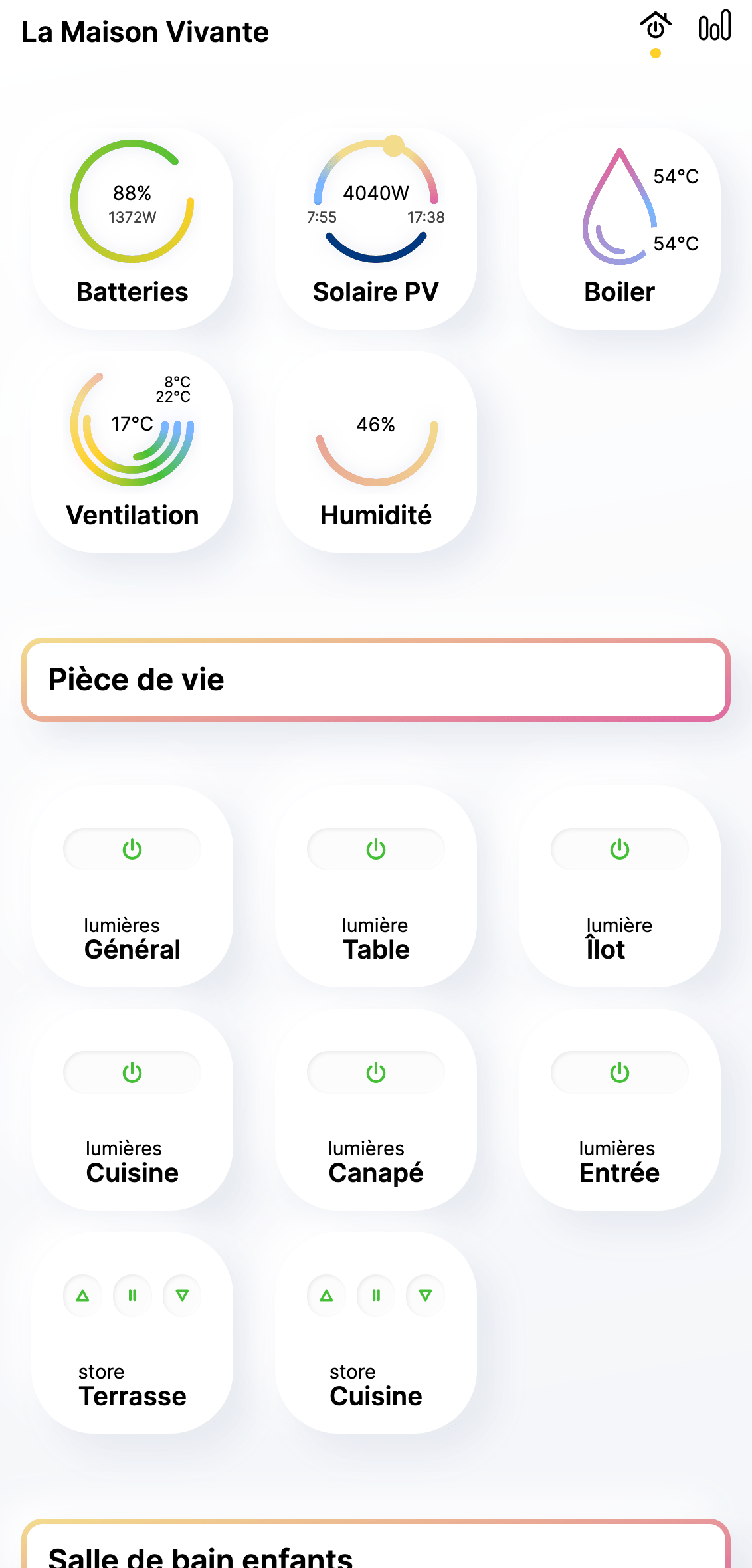 UI: Home