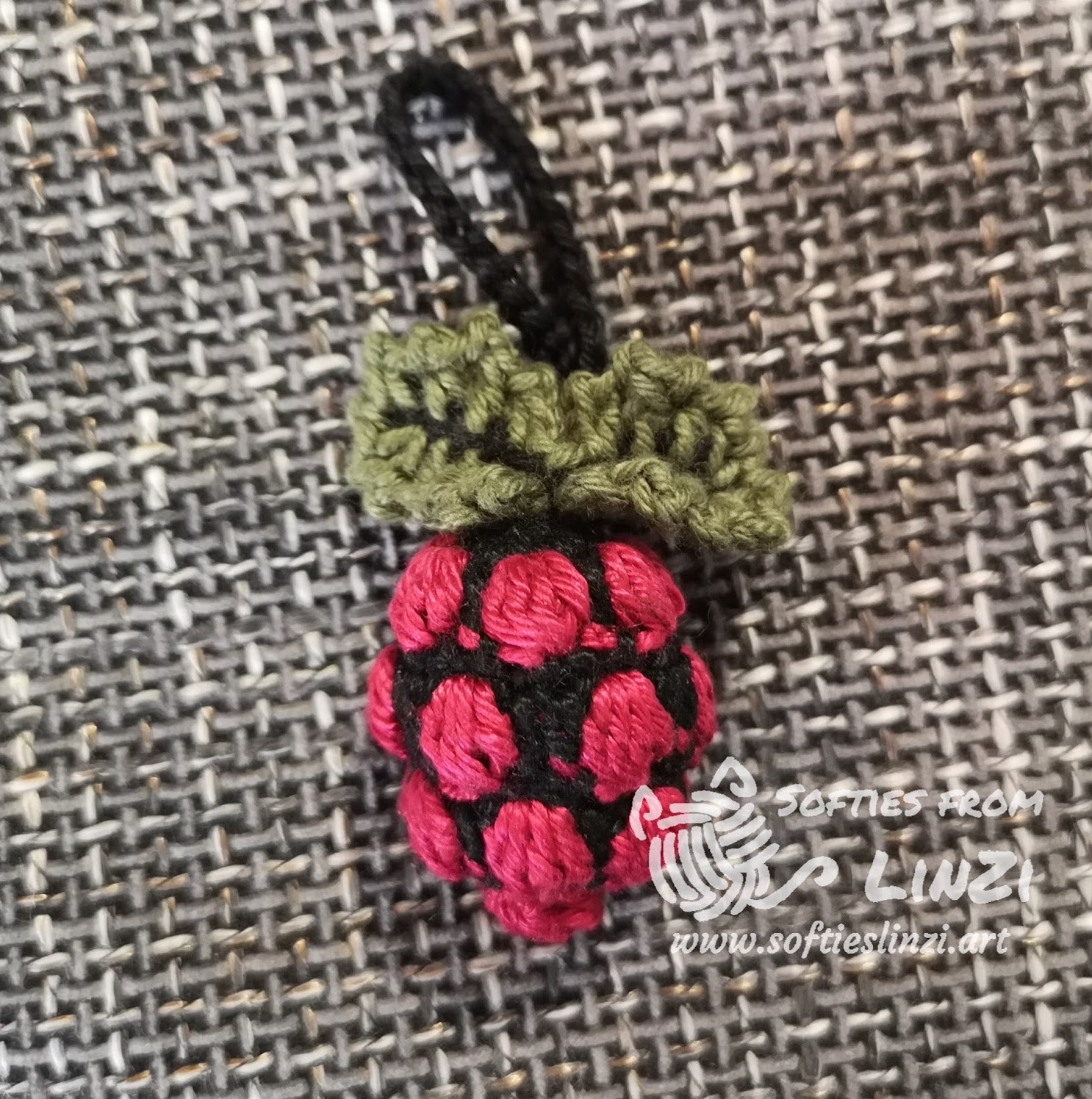 Raspberry Pi Logo Amigurumi